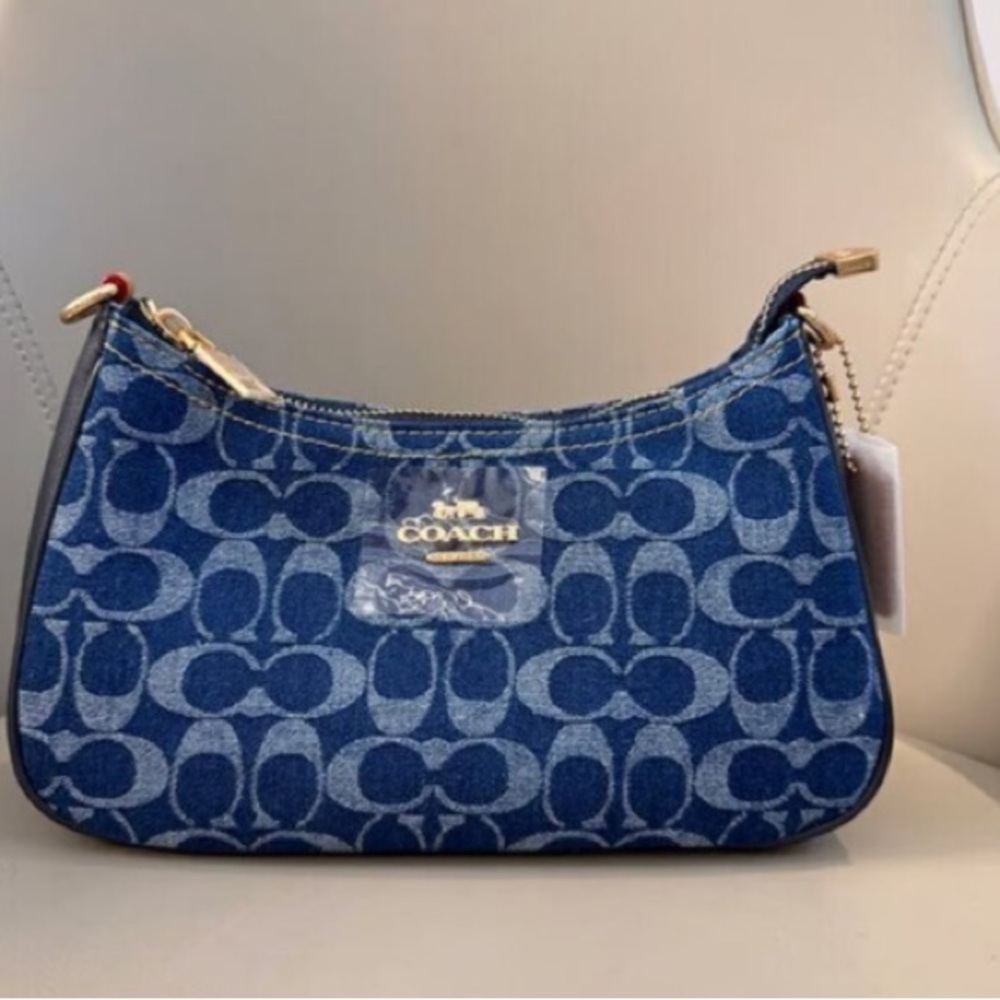 Coach Teri Mini Crossbody Bag In Signature Denim